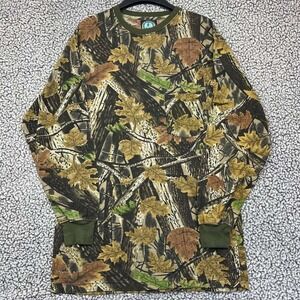 Master Sportsman Sweatshirt Men Large Camou Forest Pullover‎ Long Sleeve L
